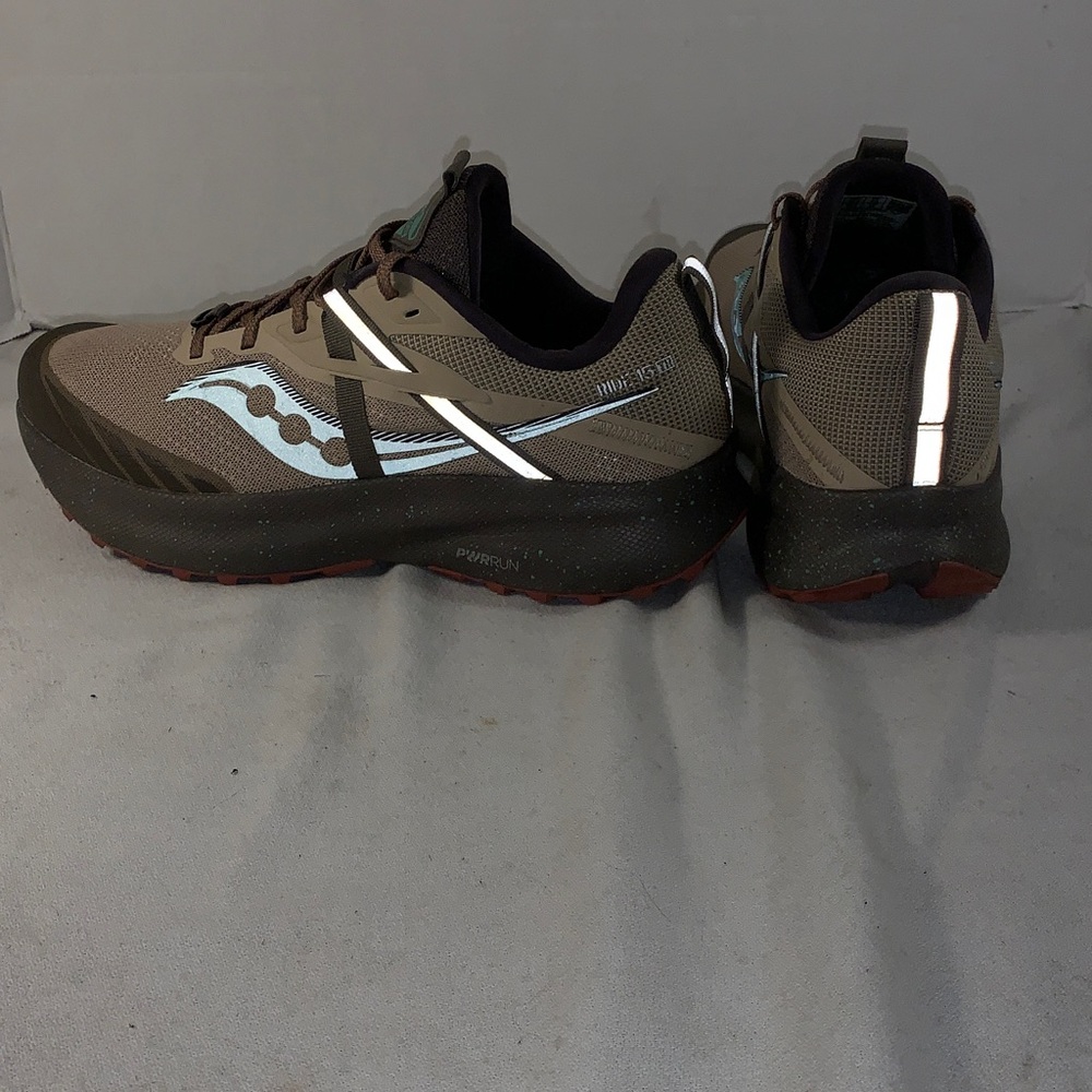 Women’s Saucony Ride 15 TR ‘Desert Sprig’ Trail Sneakers - Picture 4 of 6